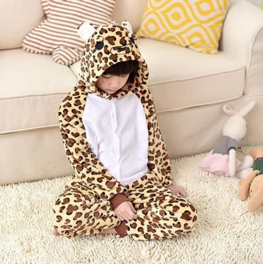 Пижама кигуруми Леопард (детская)