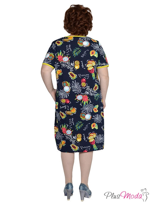 Халат Модель №664 размеры 44-84 - Plusmoda фото 3