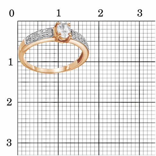 КОЛЬЦО 2286262Р - Красная пресня фото 2
