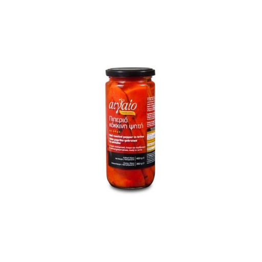 Перец красный печеный сладкий Aigaio, Греция, ст.банка, 450г
