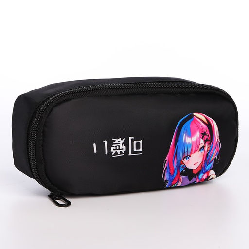 Набор 2 в 1, рюкзак, пенал Аниме девочка, 42х28х13 см, цвет черный - NAZAMOK KIDS фото 7