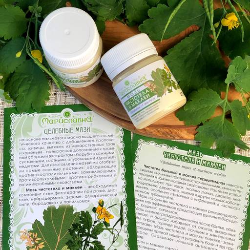 Мазь Чистотела и маклеи - Мариславна фото 4