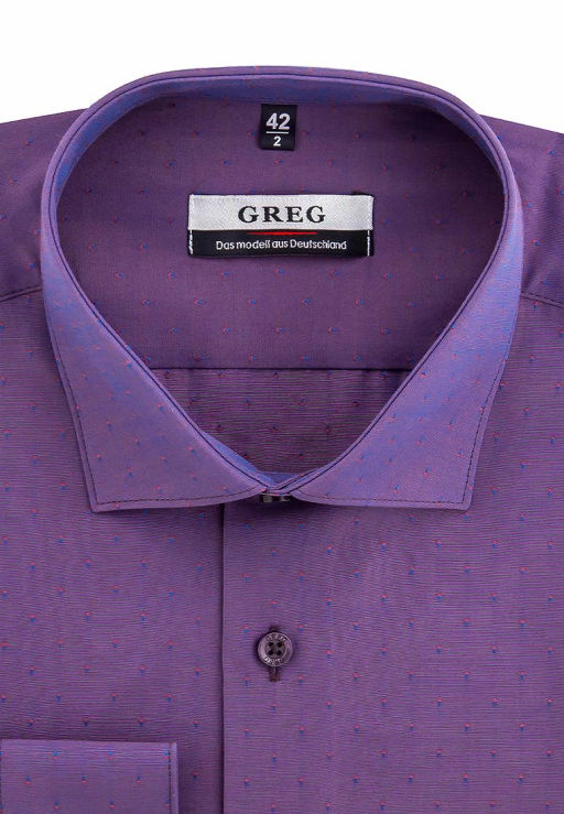 Сорочка мужская длинный рукав GREG 763/199/1080/Z  фото 11