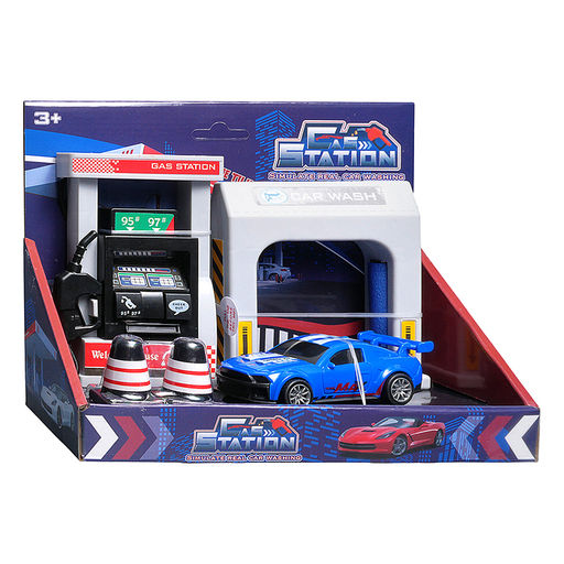 Заправочная станция "Топливный пункт" в коробке