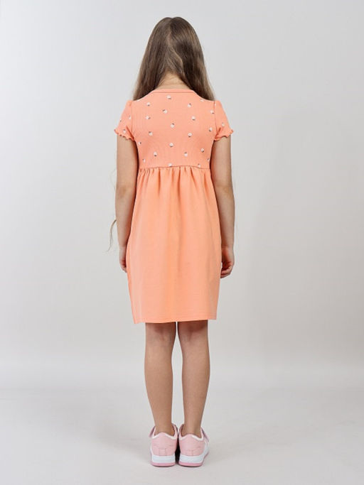 CRB wear / CWKG 63931-47 Платье для девочки,персиковый  фото 6