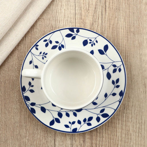 Чайная пара Синяя ботаника, 200 мл - Dolce Ceramo. фото 3