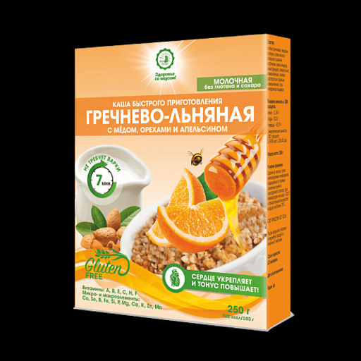 Каша Гречнево-льняная с мёдом и орехами - безглютеновый продукт! - Дом кедра фото 2