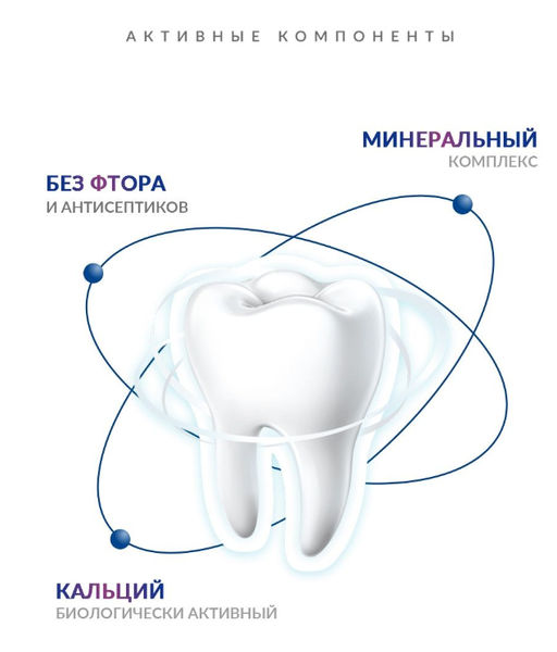 Зубная паста R.O.C.S. Активный Кальций Отбеливающая 94 гр. РОКС  фото 4