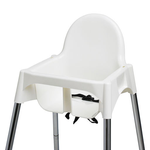 Стульчик для кормления, с разборными ножками, белый
