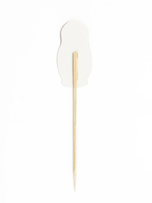 Цена за 2 шт. Украшение для блинов на масленицу «Матрешка», 6×19 см