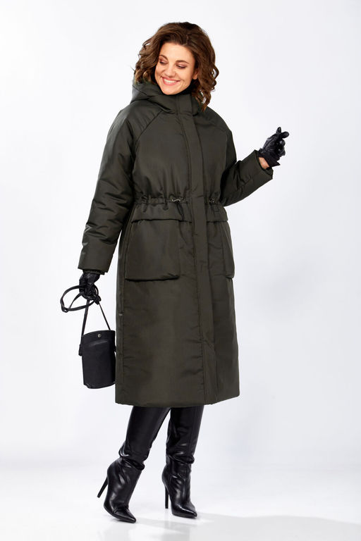 Пальто LADY SECRET 8295 хаки
