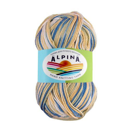Пряжа ALPINA KATRIN 100% мерсеризованный хлопок 10 шт. х 50 г 140 м 10 м