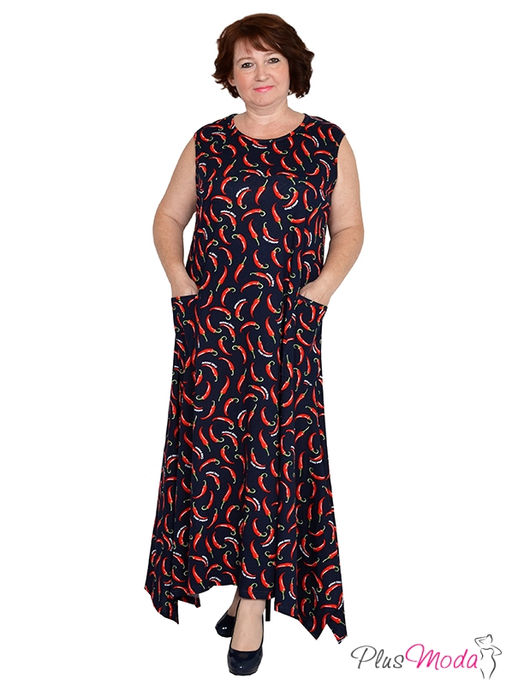 Платье Модель №900 размеры 44-84 - Plusmoda фото 2