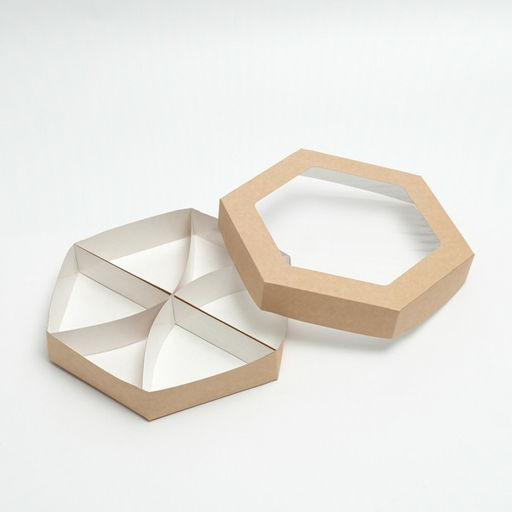 Цена за 5 шт. Менажница крафт, 23×4 см