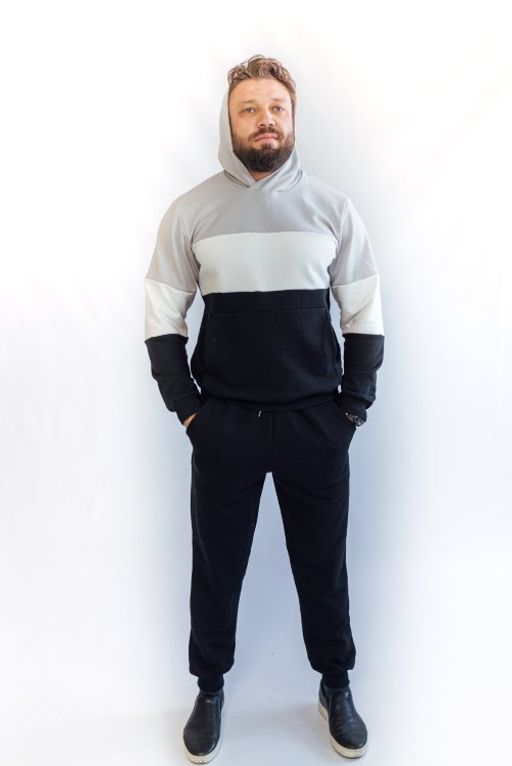 Футер 3х нитка ПЕТЛЯ Мужской костюм ColourBlock