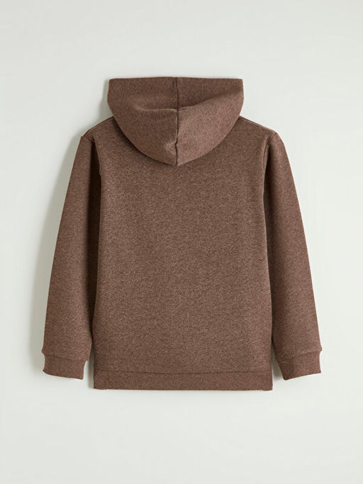 Kap??onlu Erkek ?ocuk Kal?n Sweatshirt