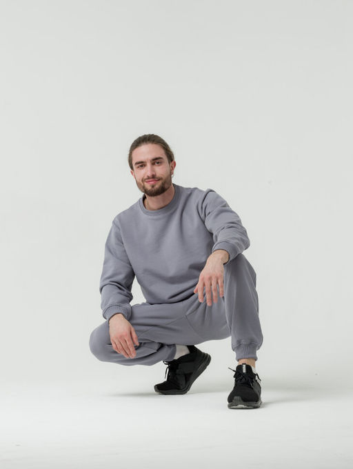 Футер 3х нитка ПРЕМИУМ петля Костюм мужской со свитшотом - Knitka wear фото 8