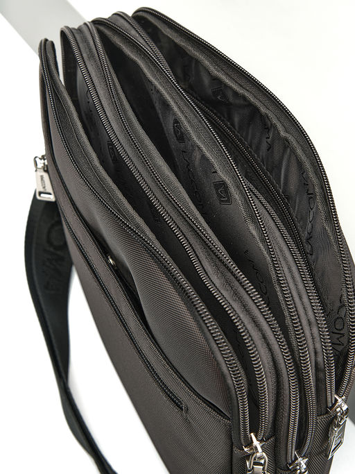 LACCOMA сумка 2084-9F-4-серый полиэстер фото 4