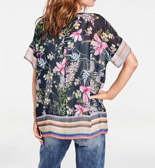 Блузка, пестрая - Patrizia dini фото 4