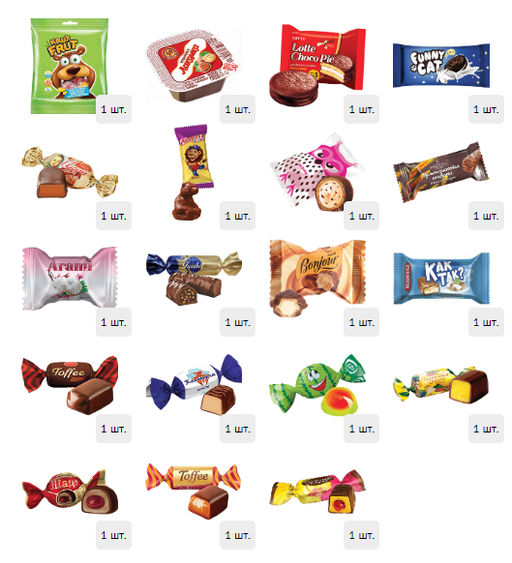 Блогер 600 г. картон - Сладкий мир фото 3