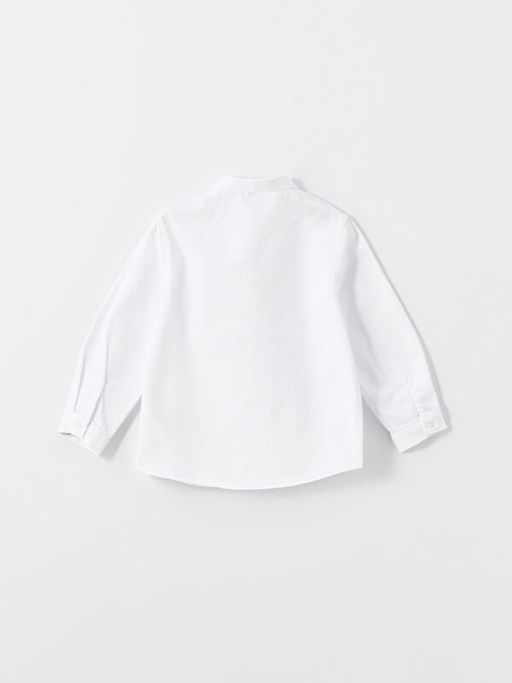 Uzun Kollu Erkek Bebek G?mlek ve Pantolon 2li Tak?m