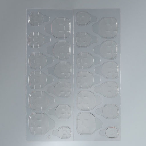 Накладные ногти Естественные, 24 шт., клеевые пластины, форма миндаль, матовый, светло-бежевые - Beauty fox фото 6