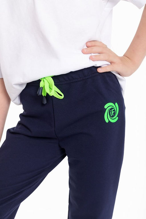 Брюки М22153Тг синий - Елена фото 6