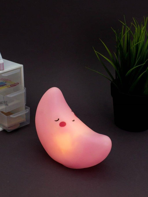 Ночник iLikeGift "Moonlight", pink (14*10 см)