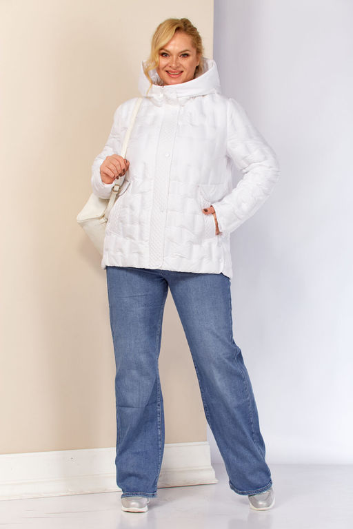 Куртка SHETTI 2210 белый фото 8