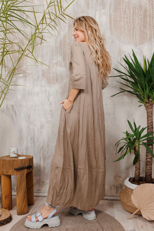 Платье AMORI 9705 капучино  фото 3