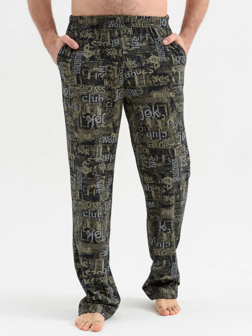 Брюки штаны домашние хлопковые - Оптима фото 22