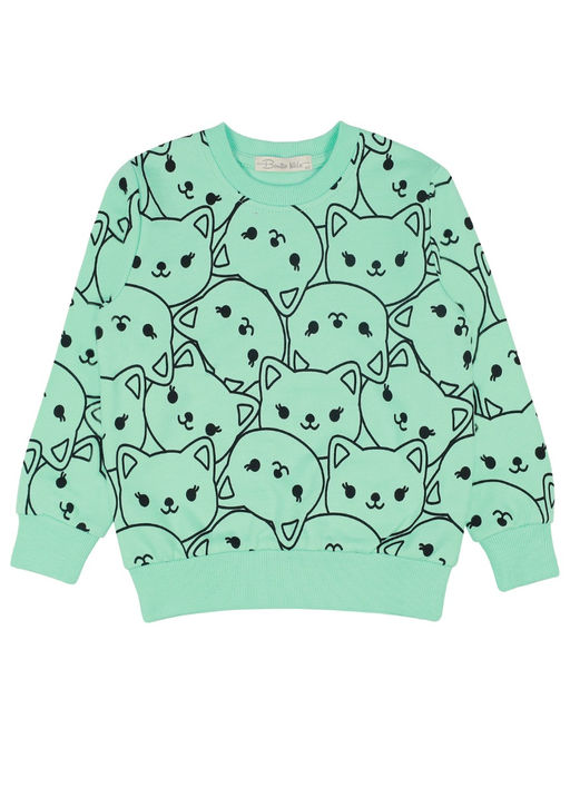 BK1518ТD.С1 Толстовка для девочки утепленная