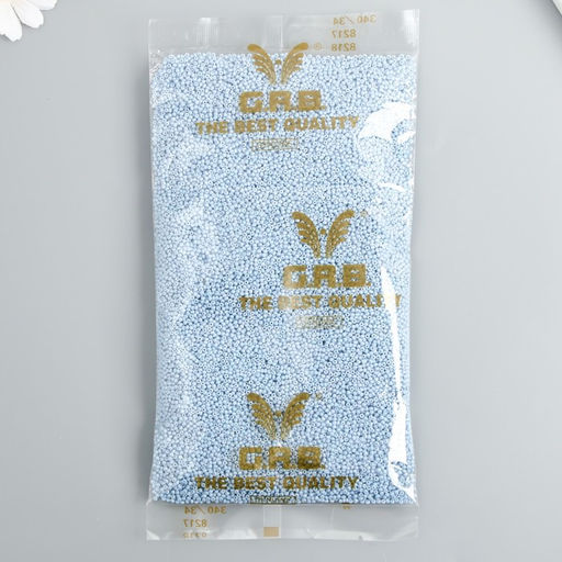 Бисер стекло 12/0 «Детский голубой», ровный №674, 450 г