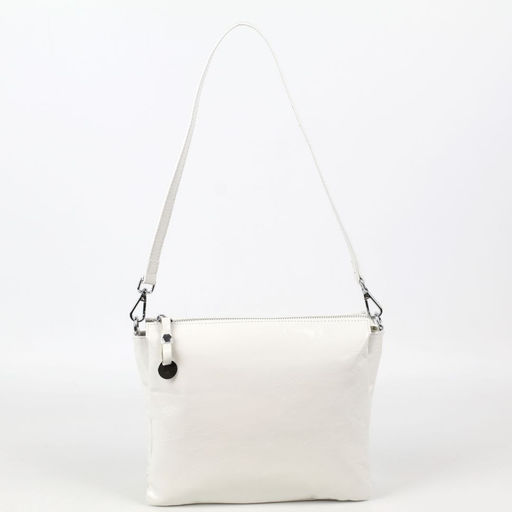 Женская кожаная сумка через плечо с тремя отделениями 0101-3 - Cidirro фото 2