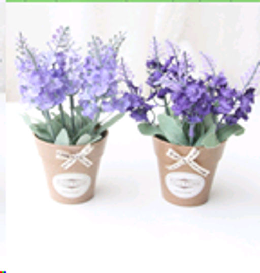 Цветочная композиция Лаванда 7х7х12 / 9090-5 /уп 72/ - Галеонтрейд фото 4