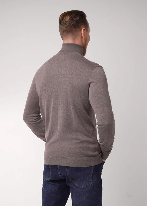CLE Джемпер муж. 654357ха меланж бежевый - Clever wear фото 2