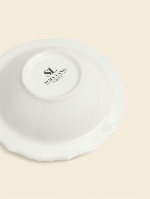 Салатник SL Home «Аманде», 290 мл, d=17 см, фарфор, белый