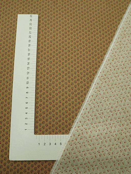 Импорт. хлопок Дорит цв.темно-песочный, СОРТ2, ш.1.45м, хлопок-100%, 100гр/м.кв - Купава фото 4