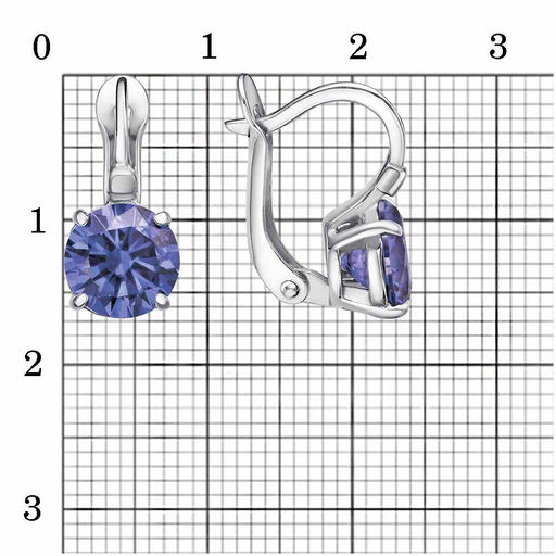СЕРЬГИ 33814952Пл4 - Красная пресня фото 2