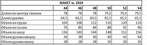 Жакет 2924