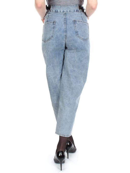 7958 BLUE Джинсы женские AMG JEANS (98% хлопок, 2% лайкра) - Фабричный китай фото 4