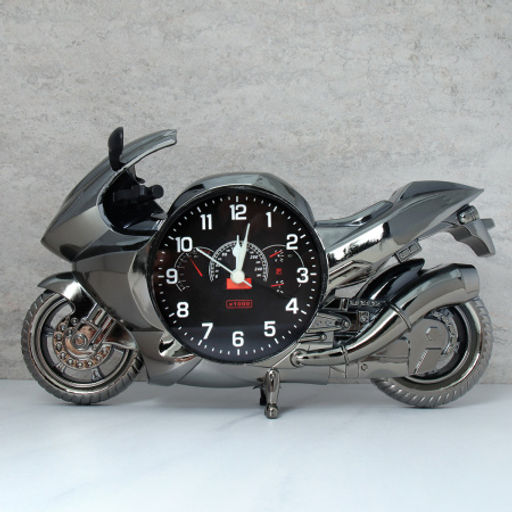 Часы настольные Мотоцикл 25 см / PF004B /уп 72/ - Галеонтрейд фото 7