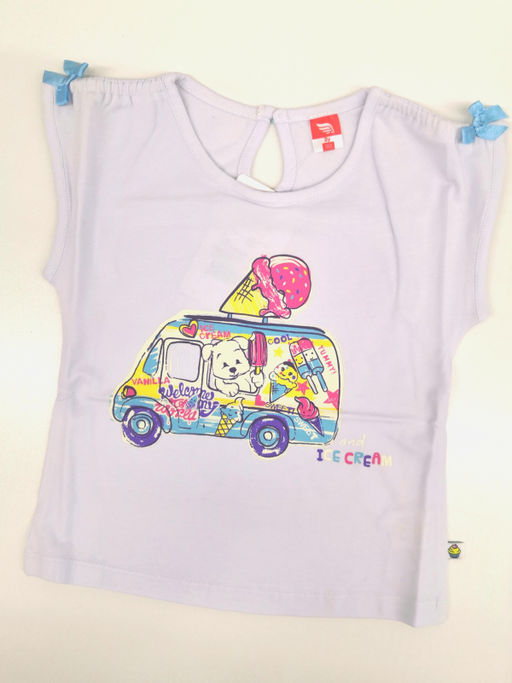 CRB wear/CSK 61321 Футболка для девочки, белый/Ex.Cherubino  фото 2