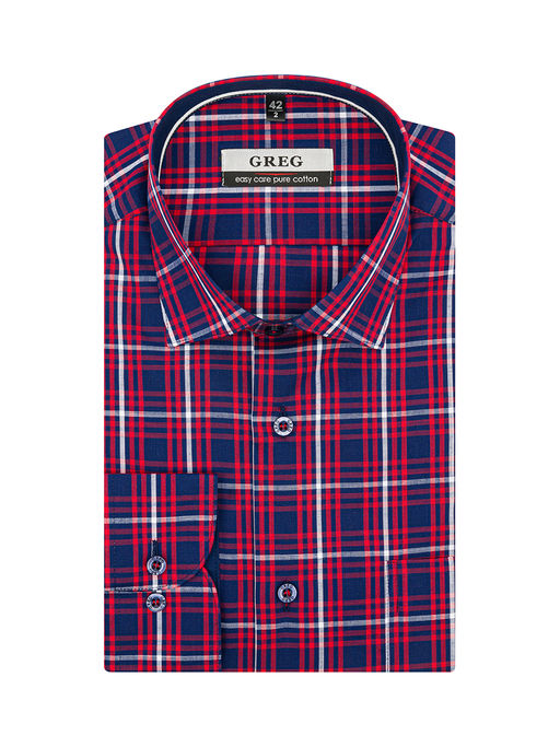 Сорочка мужская длинный рукав GREG 265/111/6729/1p  фото 2