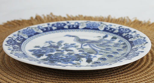 Тарелка плоская круглая 17,5 см, Жар-птица фарфор, арт. т7-2701, тгк7-1370