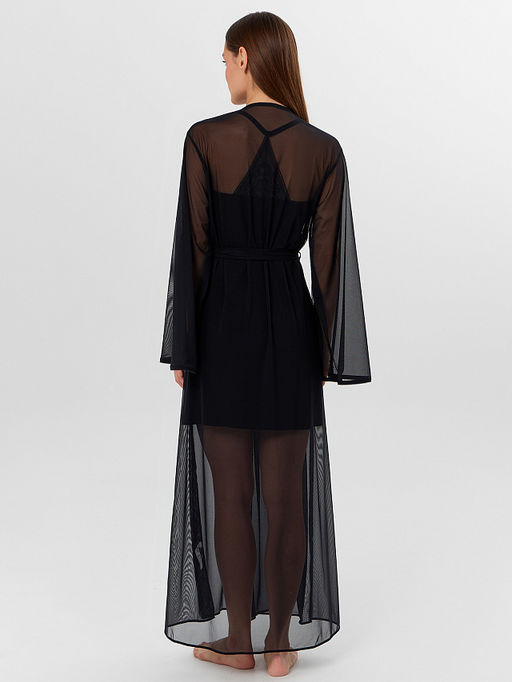 Пеньюар женский черный - Mark formelle фото 2