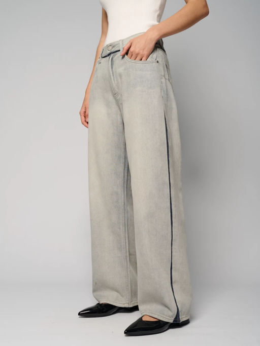 Джинсы женские 12521-66041 l.grey