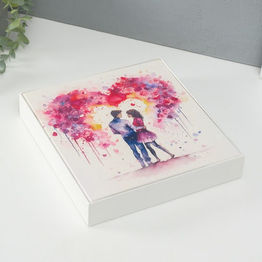 Фотоальбом на 100 фото кожзам 10?15 см Арка любви, в коробке, 4?22?23 см