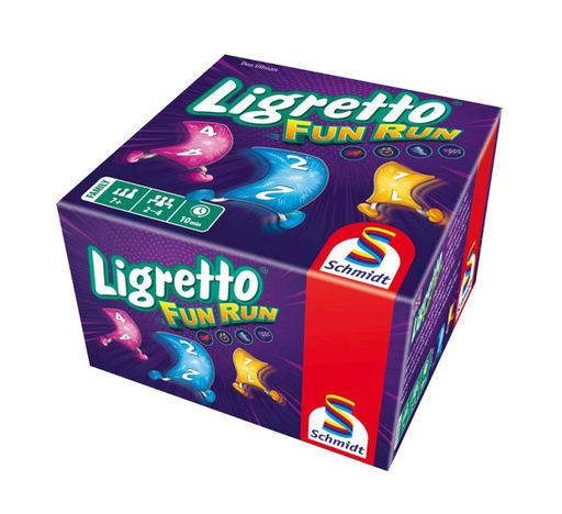 Наст.игра Schmidt "Ligretto Fan Run" (Лигретто) фиолетовая арт.78710 (правила на англ. языке)