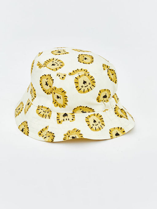 Bask?l? Erkek Bebek Bucket ?apka